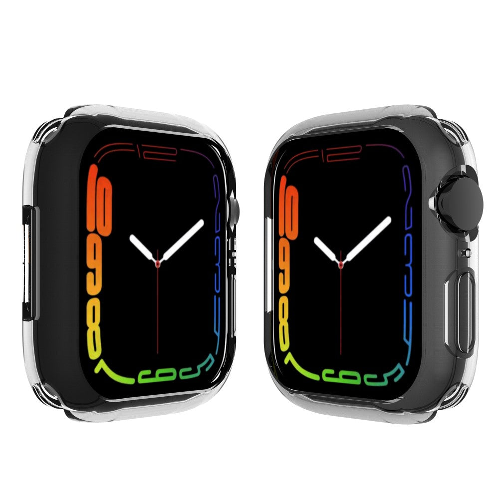 Gennemsigtig Apple Watch Series 7 41mm Silikone Cover#serie_030