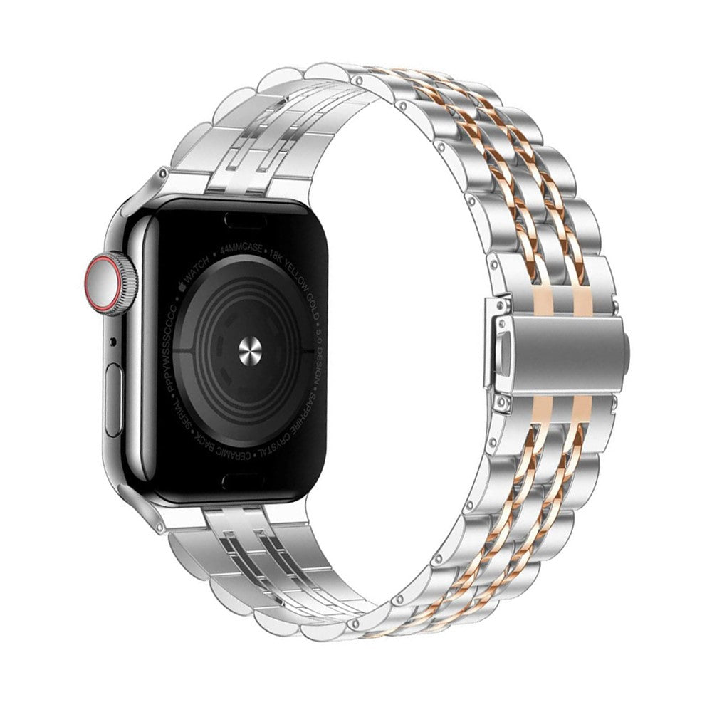 Klassisk Apple Watch Series 7 41mm Metal Rem - Sølv#serie_4