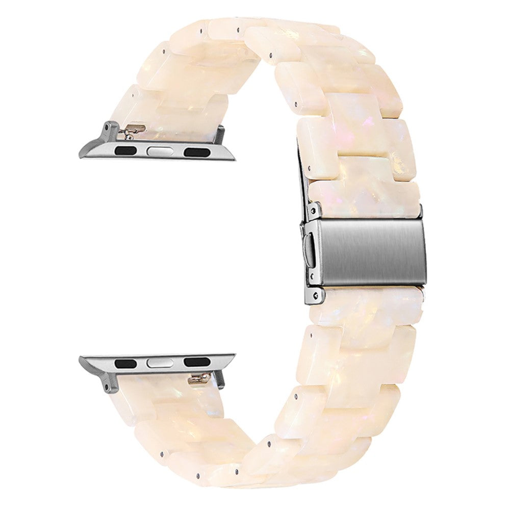 Pænt Apple Watch Series 7 41mm  Rem - Hvid#serie_6
