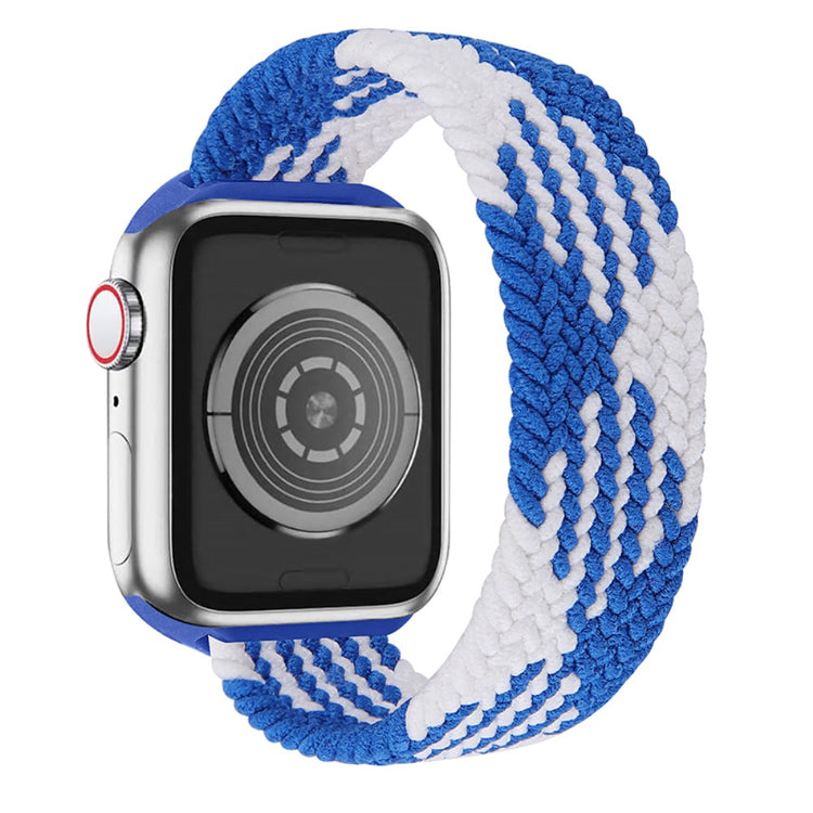 Meget kønt Apple Watch Series 7 41mm Nylon Rem - Størrelse: M - Flerfarvet#serie_14