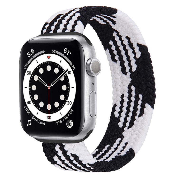 Super fed Apple Watch Series 7 41mm Nylon Rem - Størrelse: S - Flerfarvet#serie_10