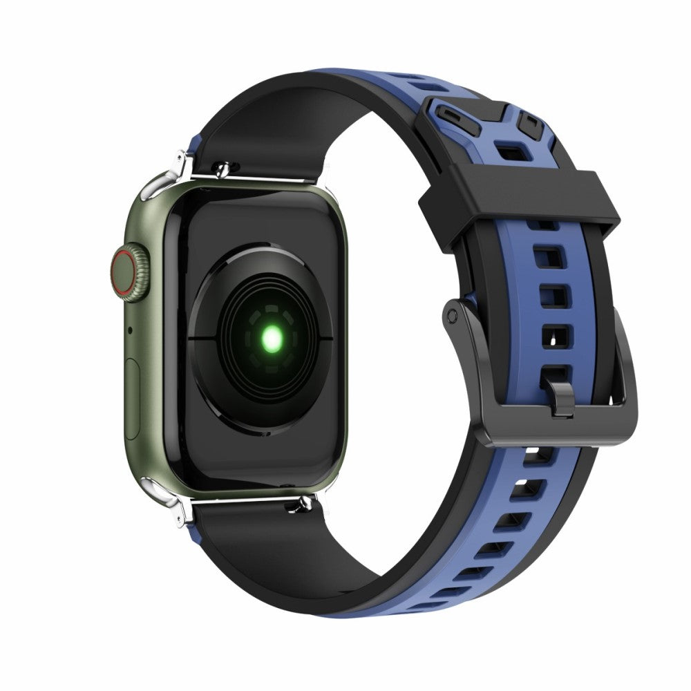 Skøn Apple Watch Series 7 41mm Silikone Rem - Flerfarvet#serie_1