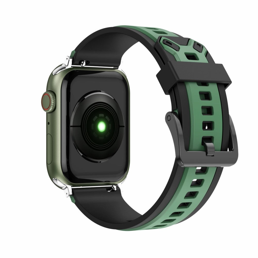 Skøn Apple Watch Series 7 41mm Silikone Rem - Flerfarvet#serie_3