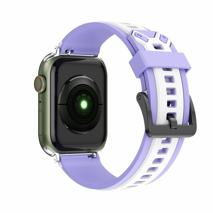 Skøn Apple Watch Series 7 41mm Silikone Rem - Flerfarvet#serie_6