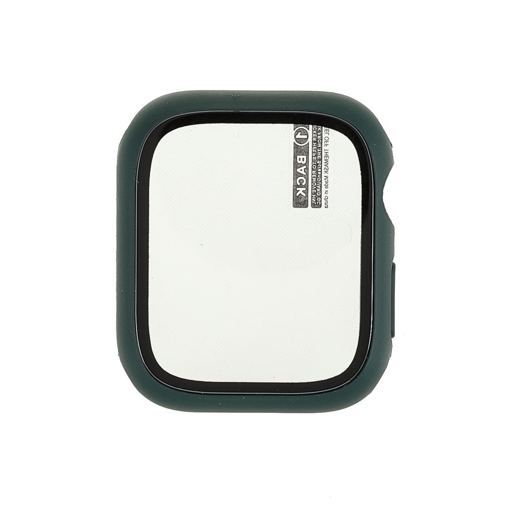 Rigtigt Fint Apple Watch Series 7 41mm Cover med Skærmbeskytter i Hærdet Glas - Grøn#serie_3