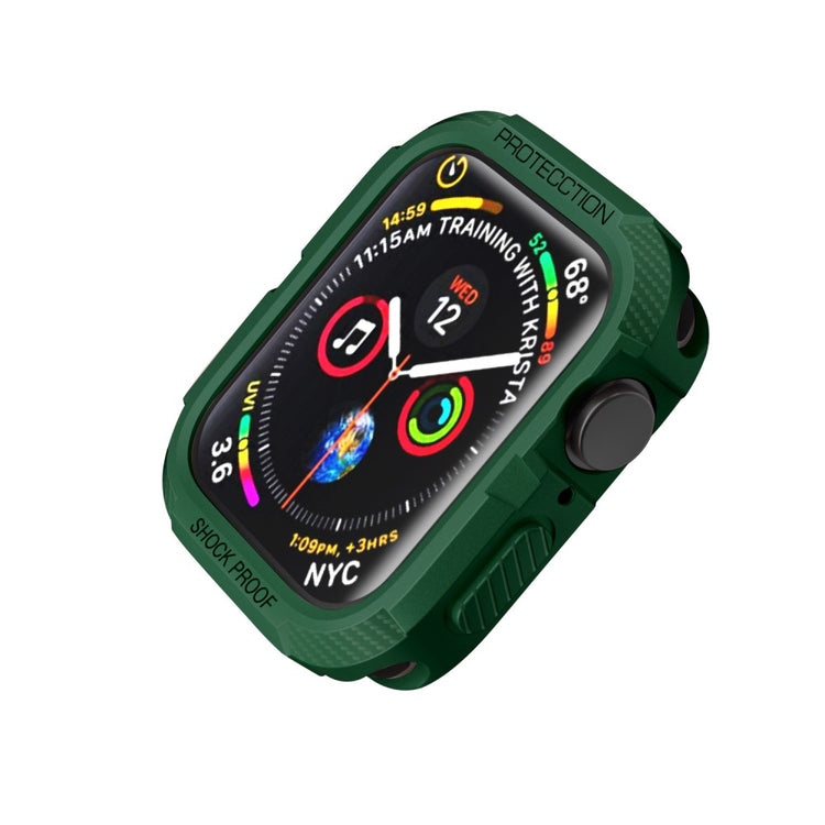 Apple Watch Series 7 41mm  Silikone Bumper  - Grøn#serie_1