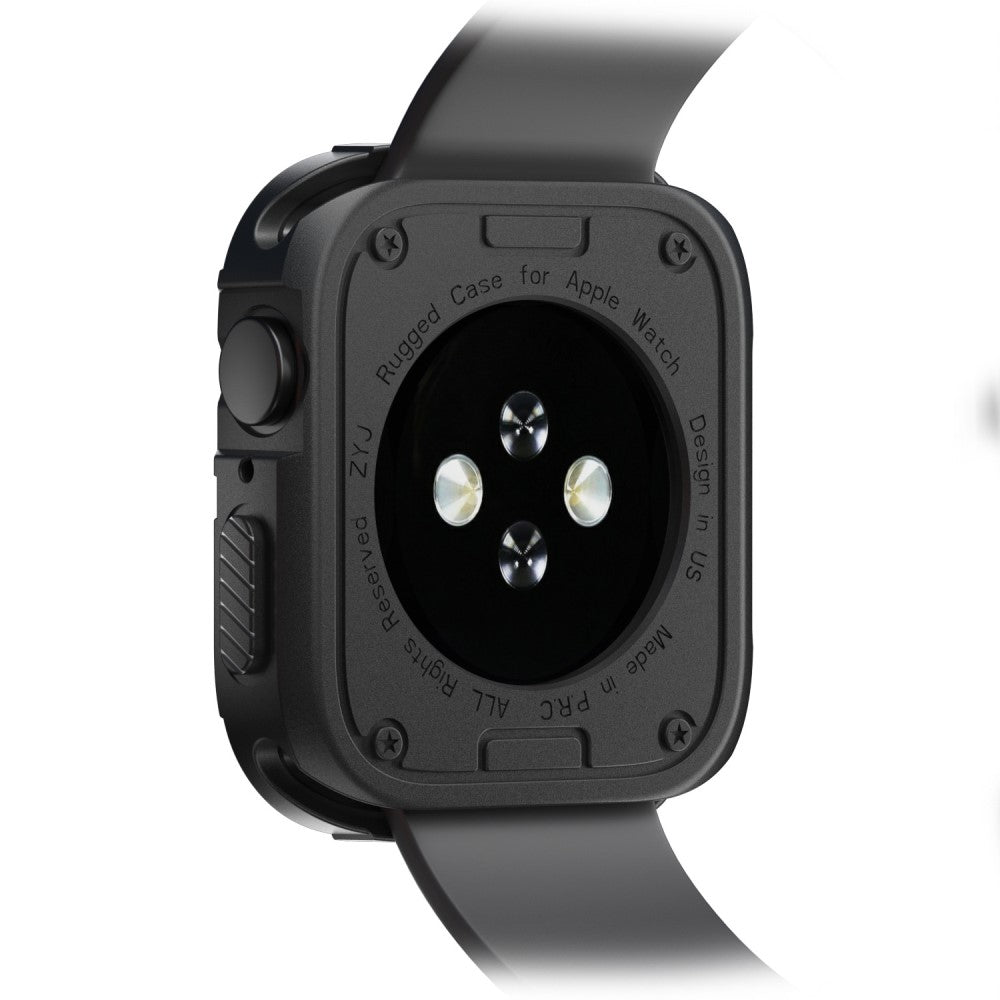 Apple Watch Series 7 41mm  Silikone Bumper  - Sølv#serie_2