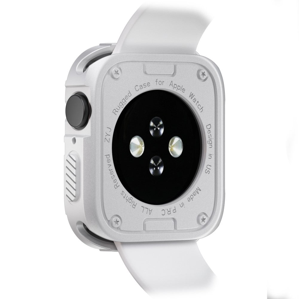 Apple Watch Series 7 41mm  Silikone Bumper  - Hvid#serie_5