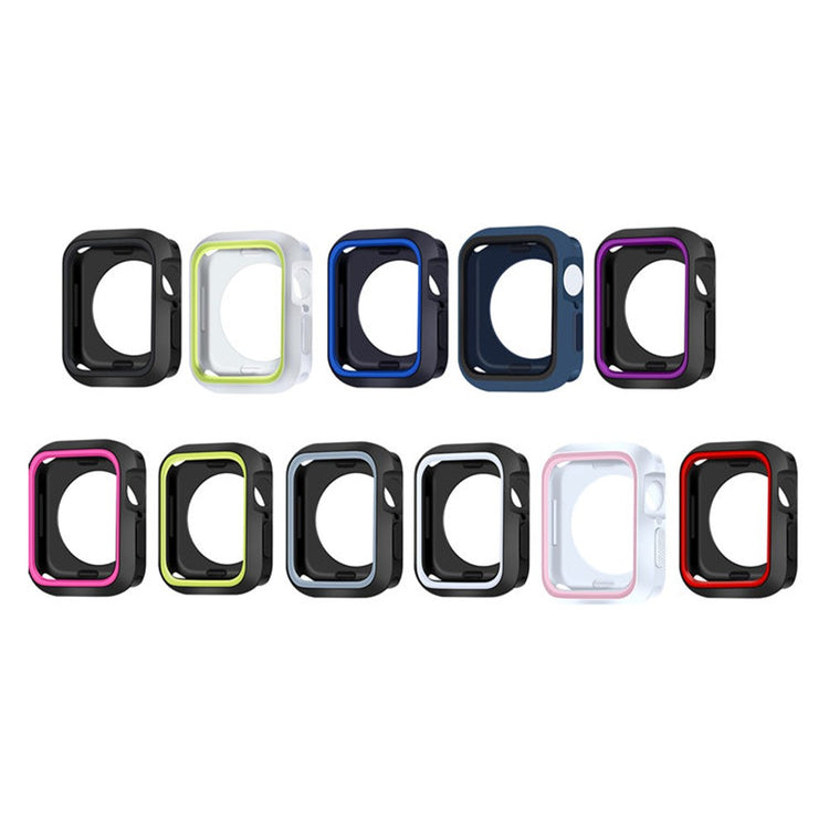 Apple Watch Series 7 41mm  Silikone Bumper  - Blå#serie_9