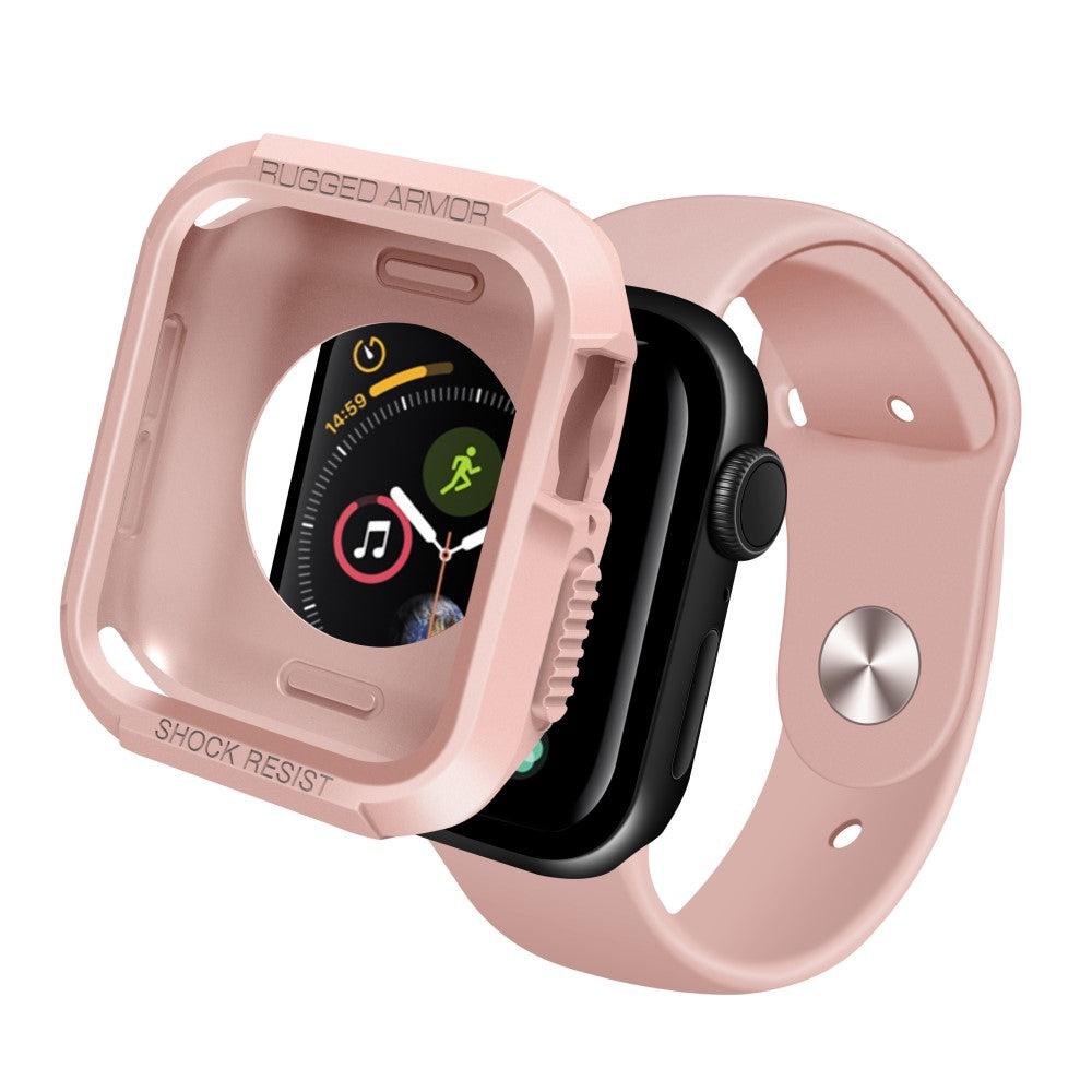 Apple Watch Series 7 41mm  Silikone Bumper  - Pink#serie_3