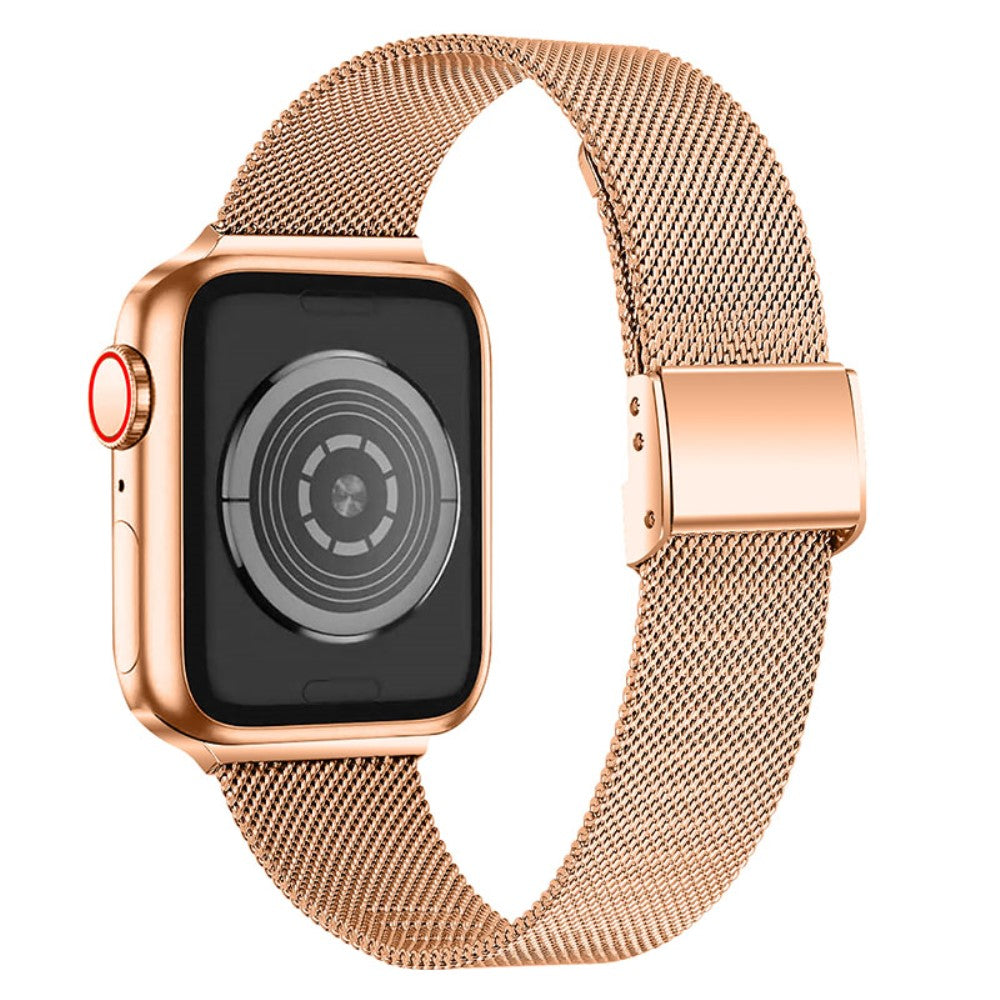 Rigtigt fed Apple Watch Series 7 41mm Metal Rem - Pink#serie_1