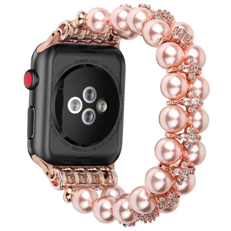 Helt vildt sejt Apple Watch Series 7 41mm Rhinsten Rem - Pink#serie_2