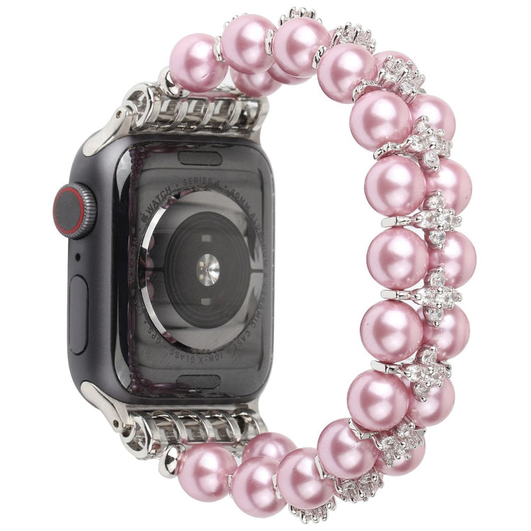 Helt vildt sejt Apple Watch Series 7 41mm Rhinsten Rem - Pink#serie_5