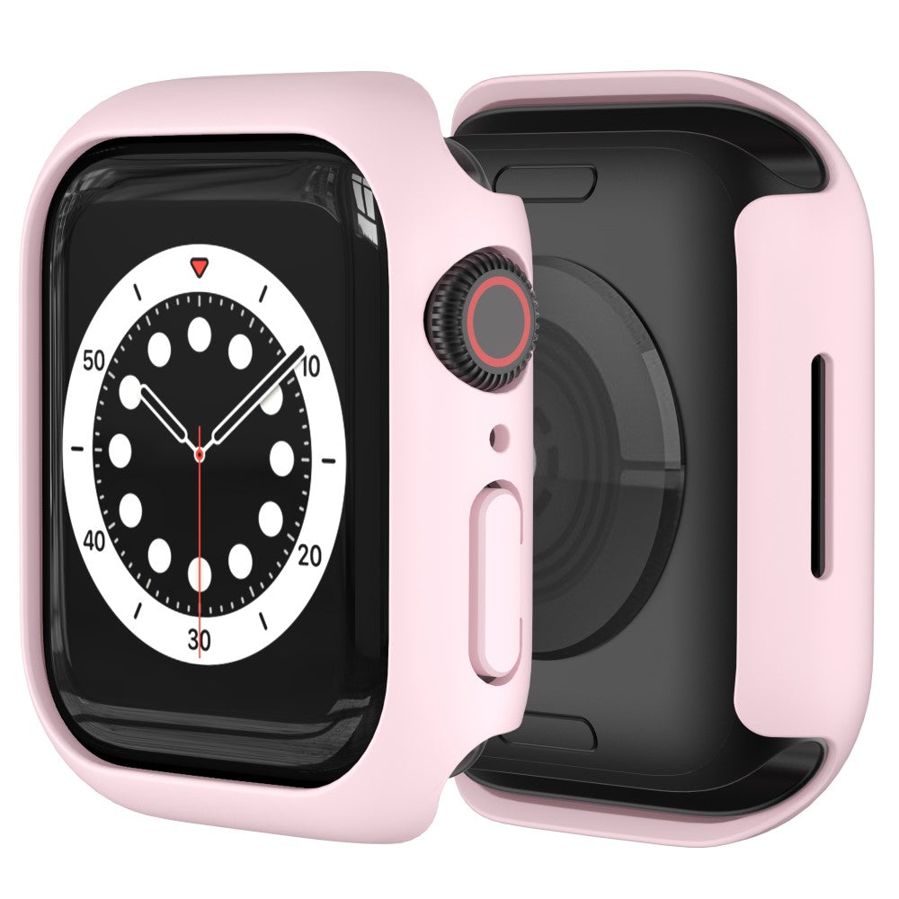 Apple Watch Series 7 41mm Enkel Plastik Bumper  - Pink#serie_2