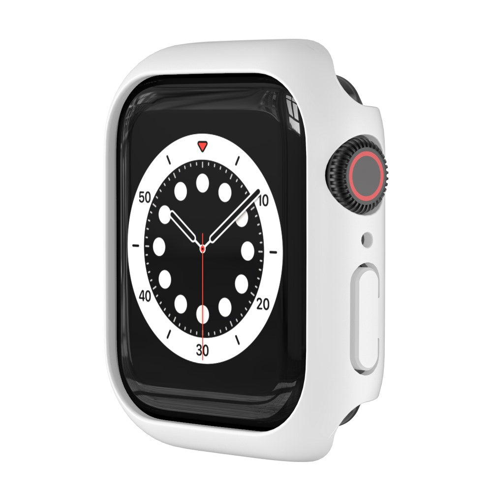 Apple Watch Series 7 41mm Enkel Plastik Bumper  - Hvid#serie_4