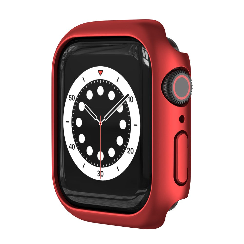 Apple Watch Series 7 41mm Enkel Plastik Bumper  - Rød#serie_6
