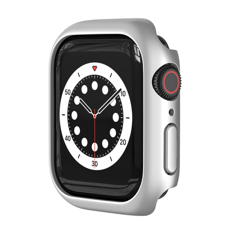 Apple Watch Series 7 41mm Enkel Plastik Bumper  - Sølv#serie_9