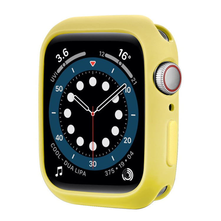 Apple Watch Series 7 41mm  Silikone Bumper  - Gul#serie_13