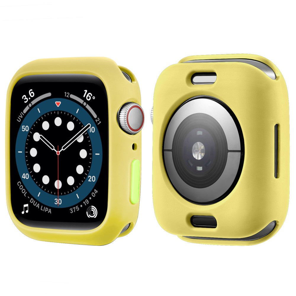 Apple Watch Series 7 41mm  Silikone Bumper  - Grøn#serie_14