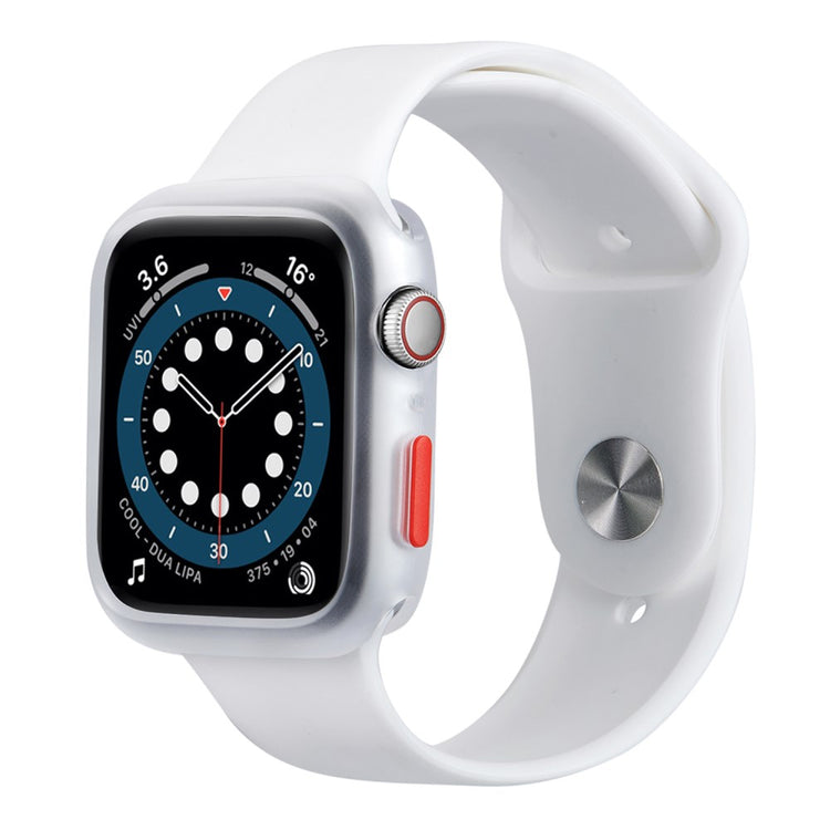 Apple Watch Series 7 41mm  Silikone Bumper  - Gennemsigtig#serie_4