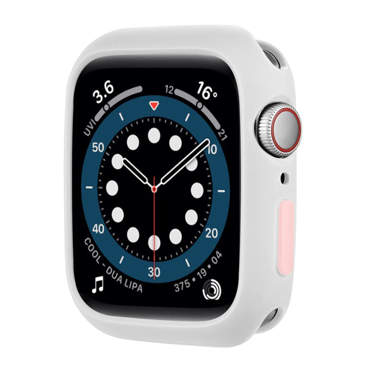 Apple Watch Series 7 41mm  Silikone Bumper  - Hvid#serie_6