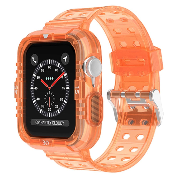 Vildt hårdfør Apple Watch Series 7 41mm Silikone Rem - Orange#serie_6
