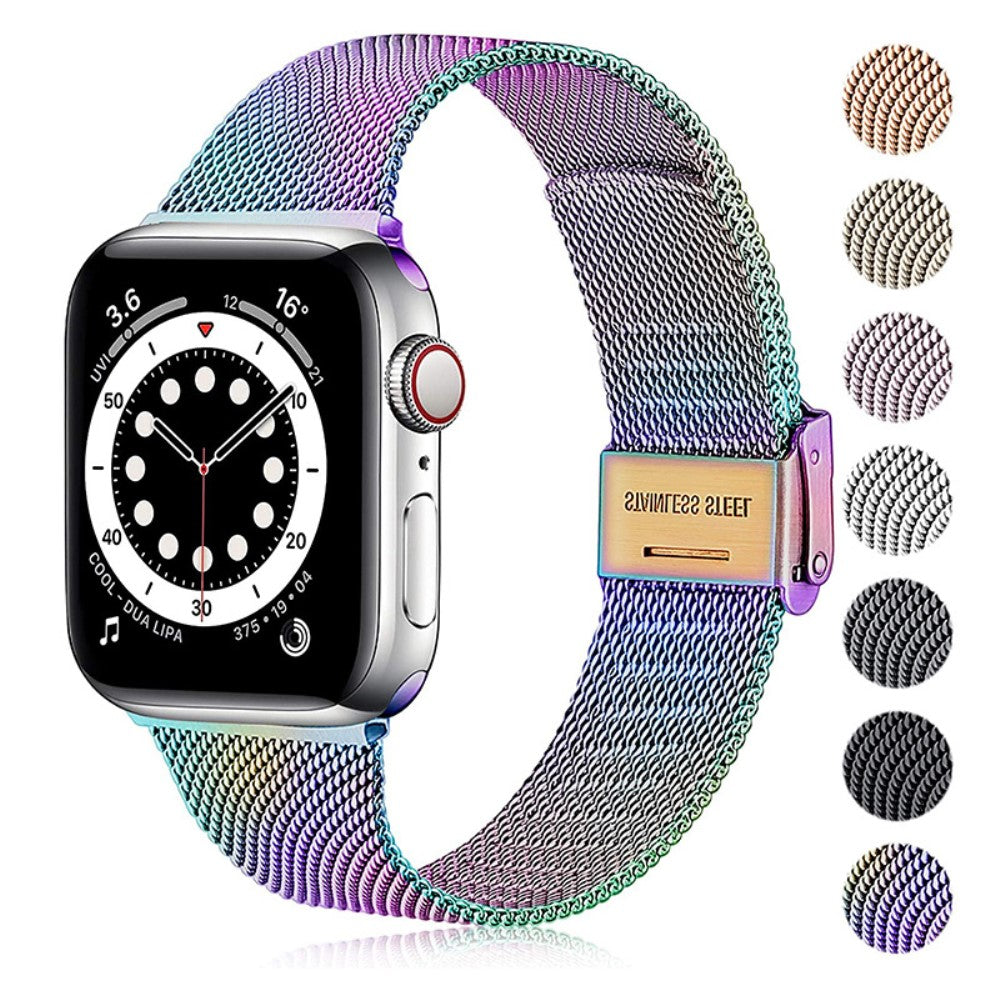 Rigtigt elegant Apple Watch Series 7 41mm Metal Rem - Flerfarvet#serie_4