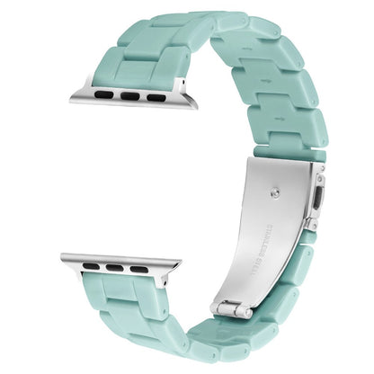 Vildt elegant Apple Watch Series 7 41mm  Rem - Grøn#serie_3