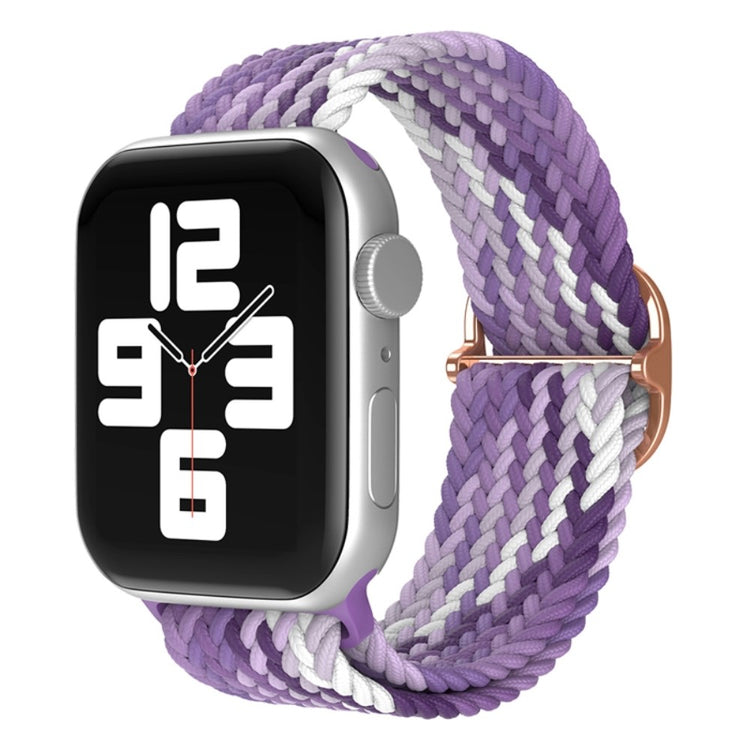 Vildt skøn Apple Watch Series 7 41mm Stof Urrem - Lilla#serie_26