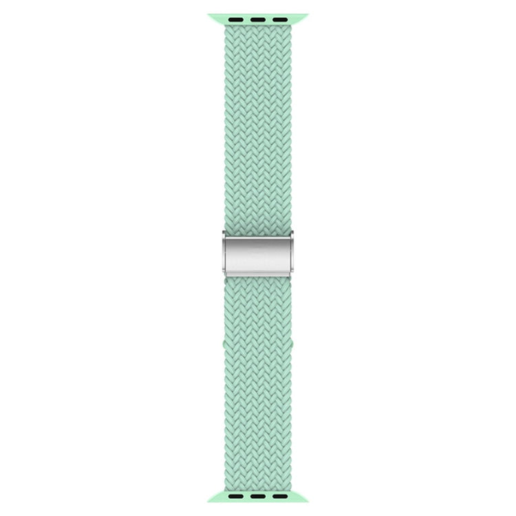 Helt vildt fantastisk Apple Watch Series 7 41mm Stof Urrem - Grøn#serie_10