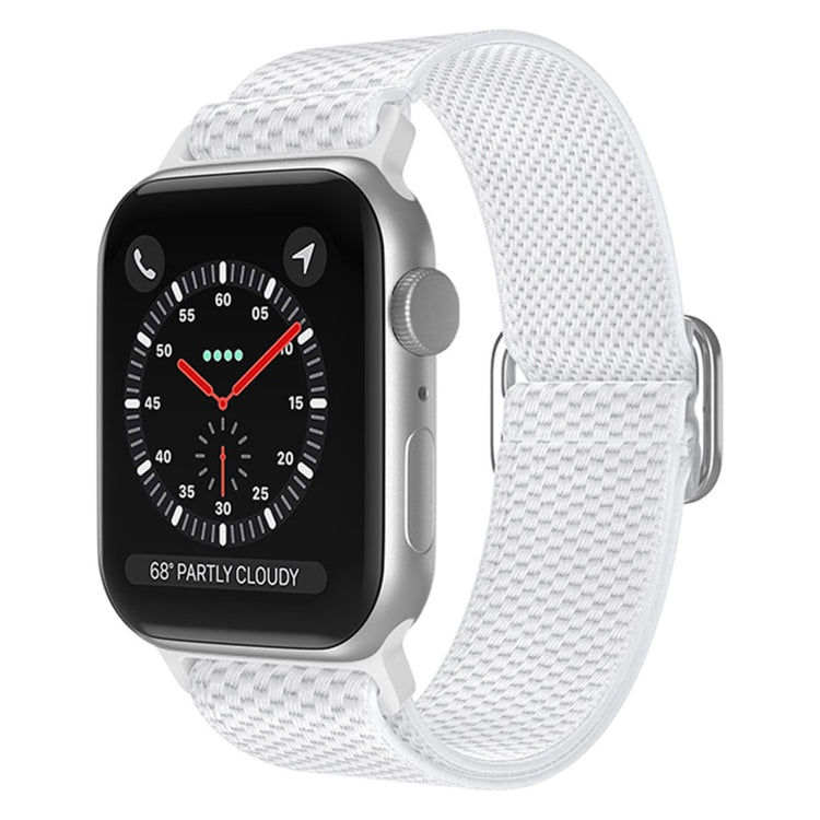 Mega fint Apple Watch Series 7 41mm Stof Urrem - Hvid#serie_2