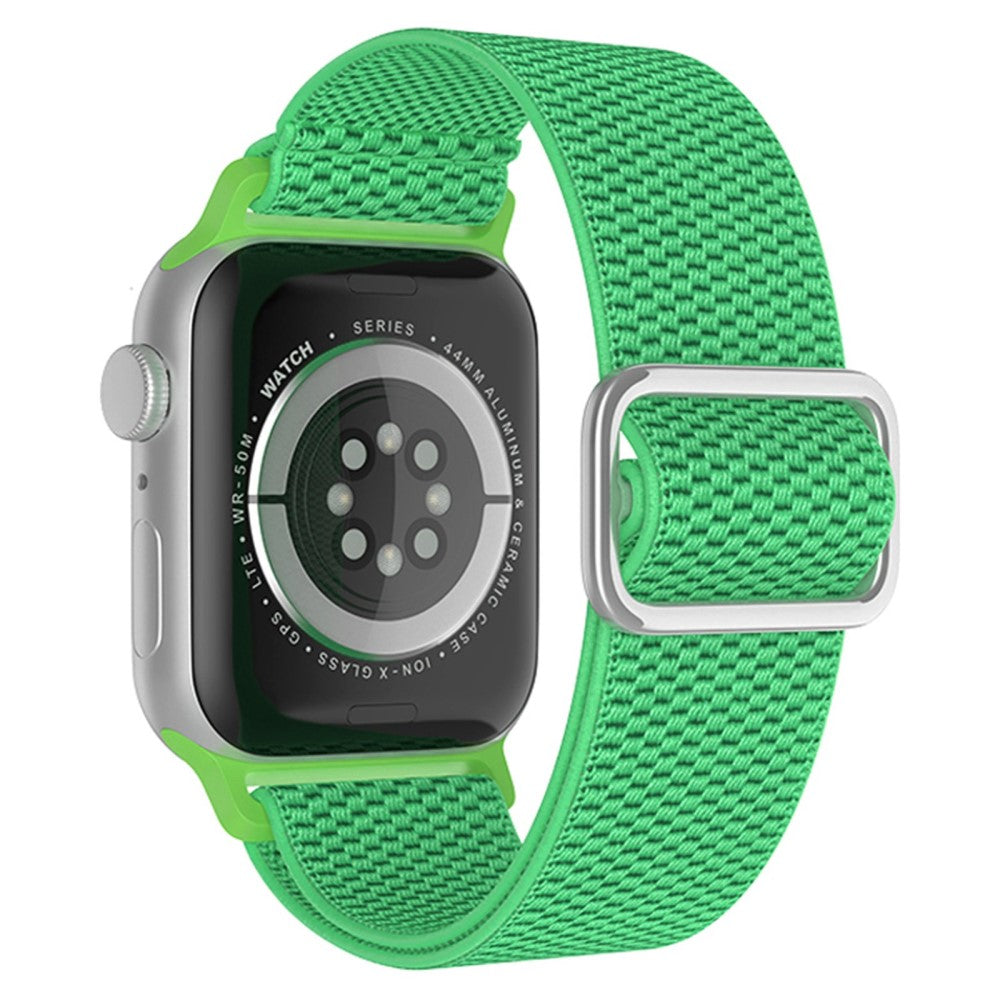 Vildt cool Apple Watch Series 7 41mm Nylon Rem - Grøn#serie_6