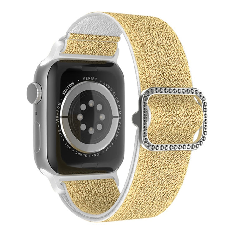 Rigtigt cool Apple Watch Series 7 41mm Nylon Rem - Guld#serie_7