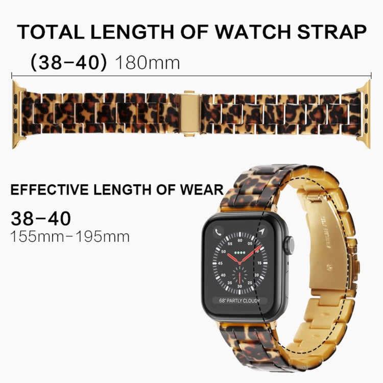 Helt vildt skøn Apple Watch Series 7 41mm  Urrem - Sort#serie_3