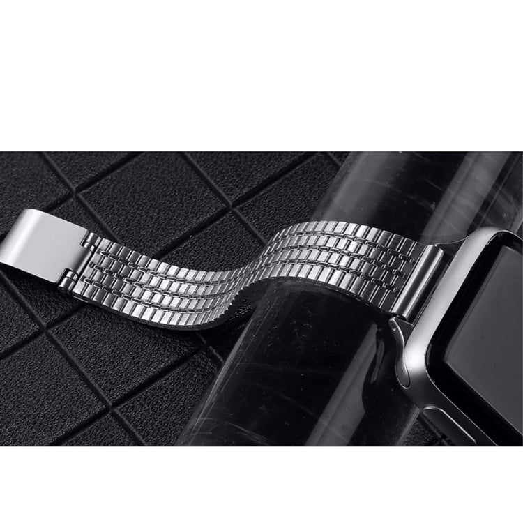 Super holdbart Apple Watch Series 7 41mm Metal Urrem - Sølv#serie_256