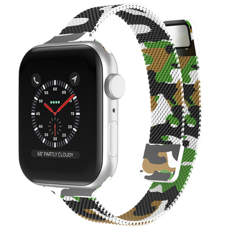 Rigtigt flot Apple Watch Series 7 41mm Metal Urrem - Grøn#serie_4