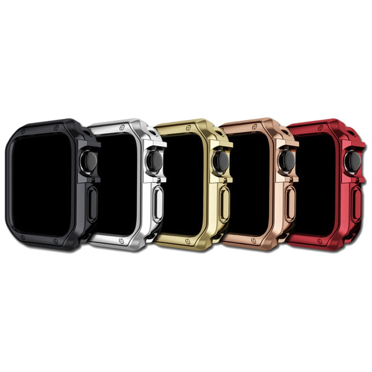 Apple Watch Series 7 41mm  Silikone Bumper  - Rød#serie_2