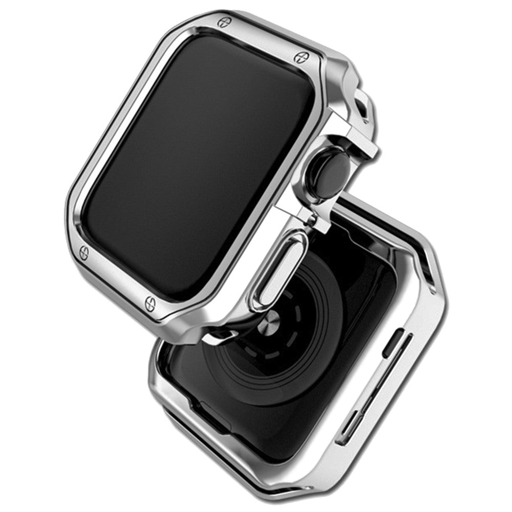 Apple Watch Series 7 41mm  Silikone Bumper  - Sølv#serie_6
