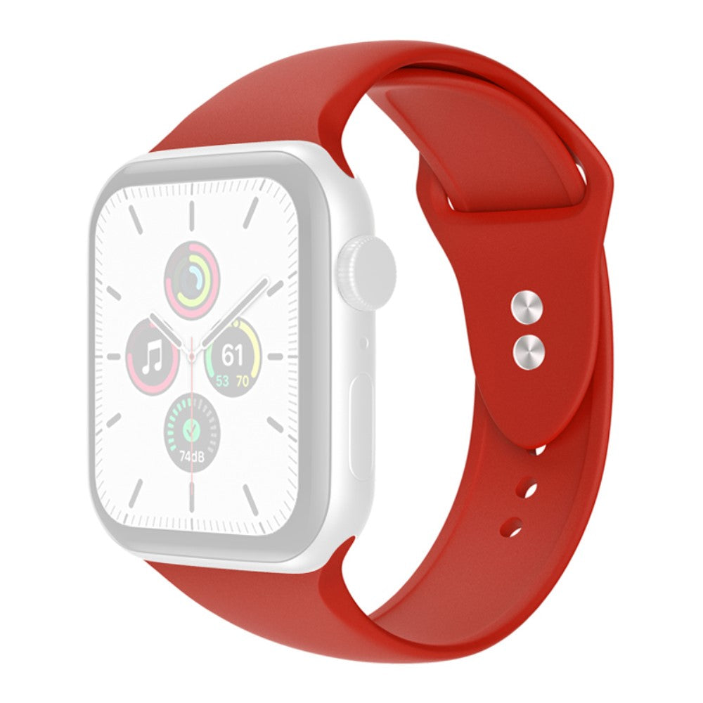 Vildt cool Universal Apple Silikone Rem - Rød#serie_11