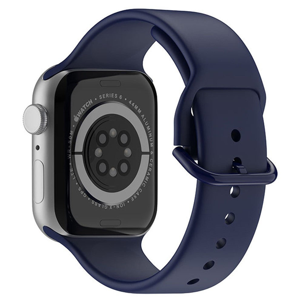 Helt vildt nydelig Universal Apple Silikone Rem - Blå#serie_12