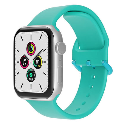 Rigtigt fed Universal Apple Silikone Urrem - Grøn#serie_3