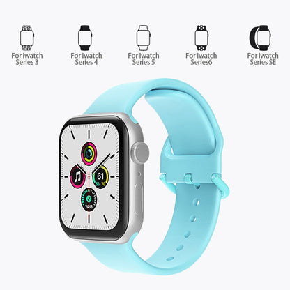 Rigtigt fed Universal Apple Silikone Urrem - Grøn#serie_3