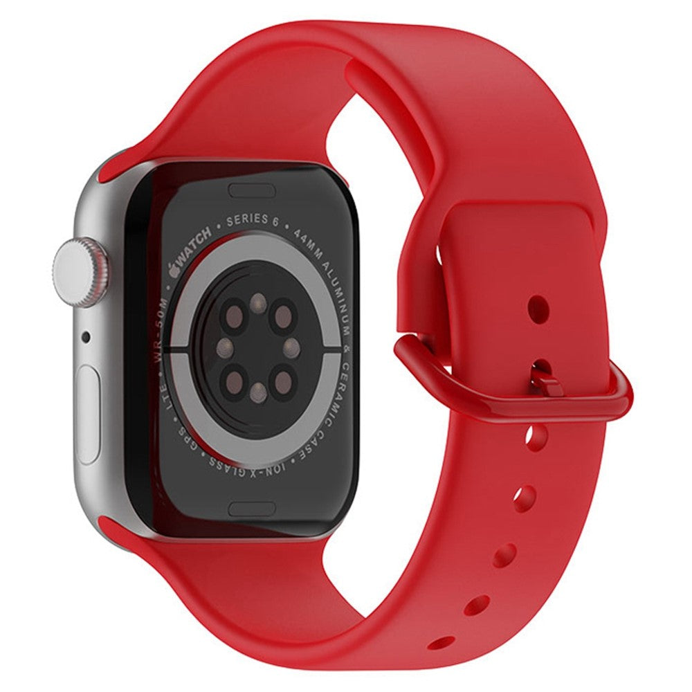 Helt vildt nydelig Universal Apple Silikone Rem - Rød#serie_7