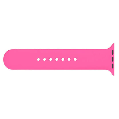 Rigtigt fed Universal Apple Silikone Urrem - Pink#serie_9