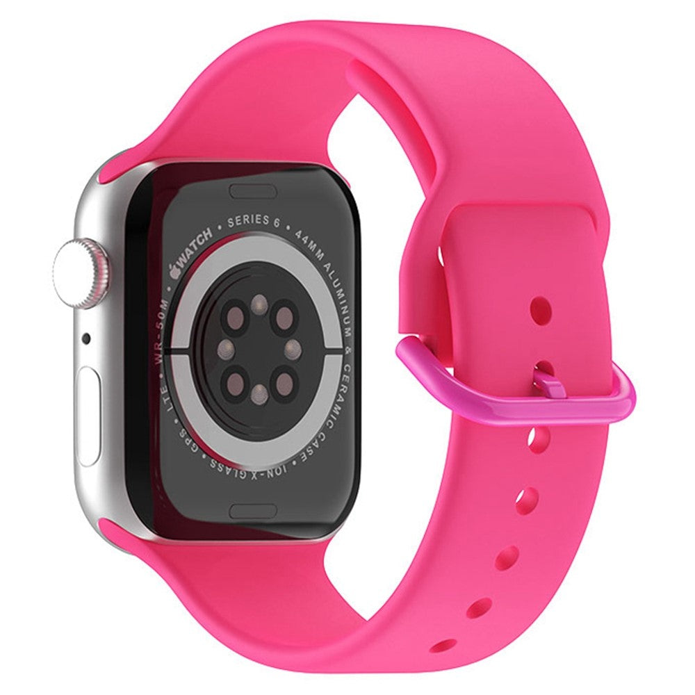 Helt vildt nydelig Universal Apple Silikone Rem - Pink#serie_9