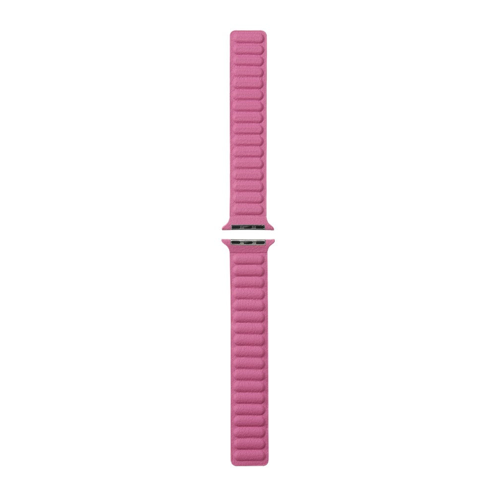 Helt vildt holdbart Universal Apple Ægte læder Urrem - Pink#serie_10