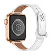 Super Slidstærk Ægte Læder Universal Rem passer til Apple Smartwatch