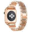 Vildt Fint Metal Og Rhinsten Universal Rem passer til Apple Smartwatch