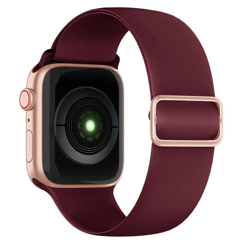 Vildt holdbart Apple Watch Series 7 45mm Silikone Rem - Rød#serie_4