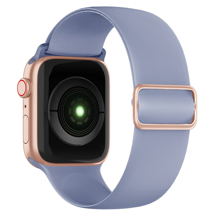 Vildt holdbart Apple Watch Series 7 45mm Silikone Rem - Lilla#serie_9
